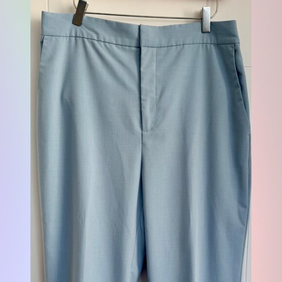 InWear Baby Blue Turn-Up Dress Pants – Size 44 - Picture 2 of 7